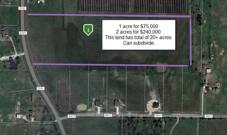 1 acres in Hunt County