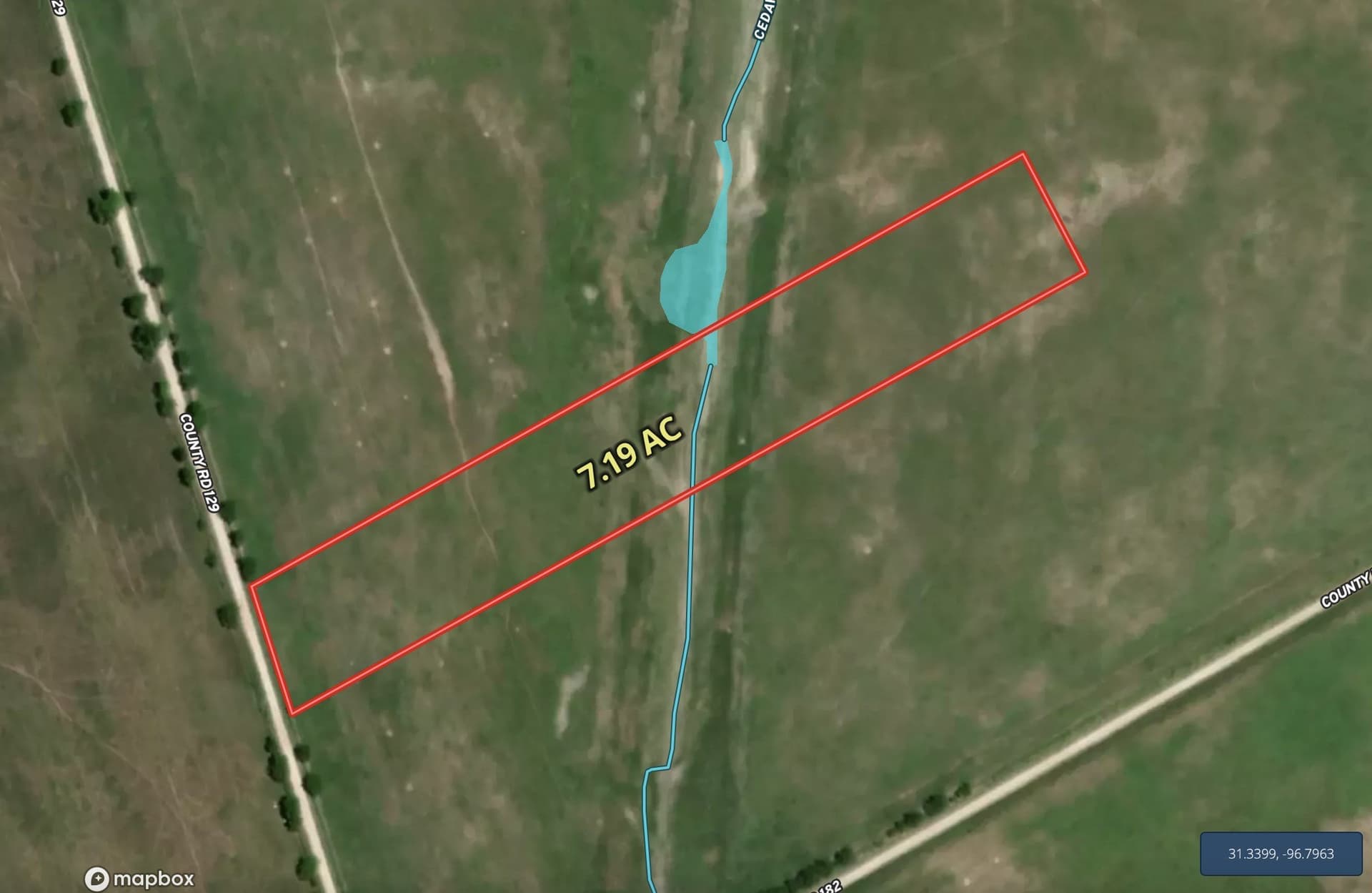 7.19 acres in Falls County
