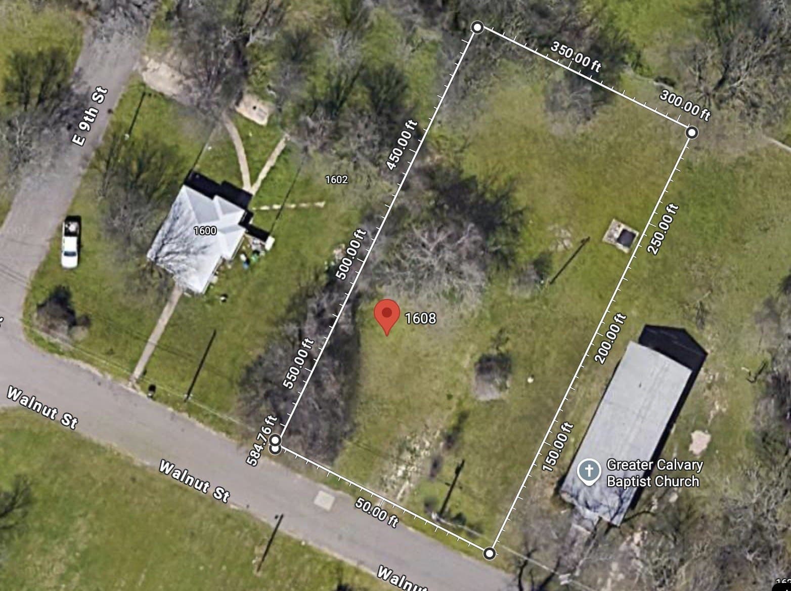 0.38 acres in McLennan County