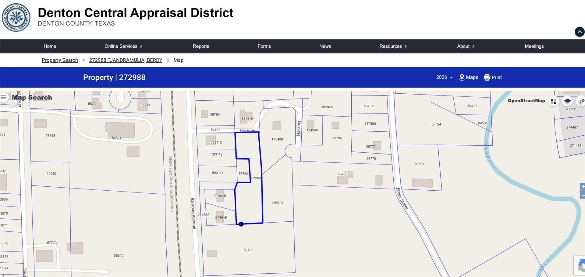 0.92 acres in Denton County