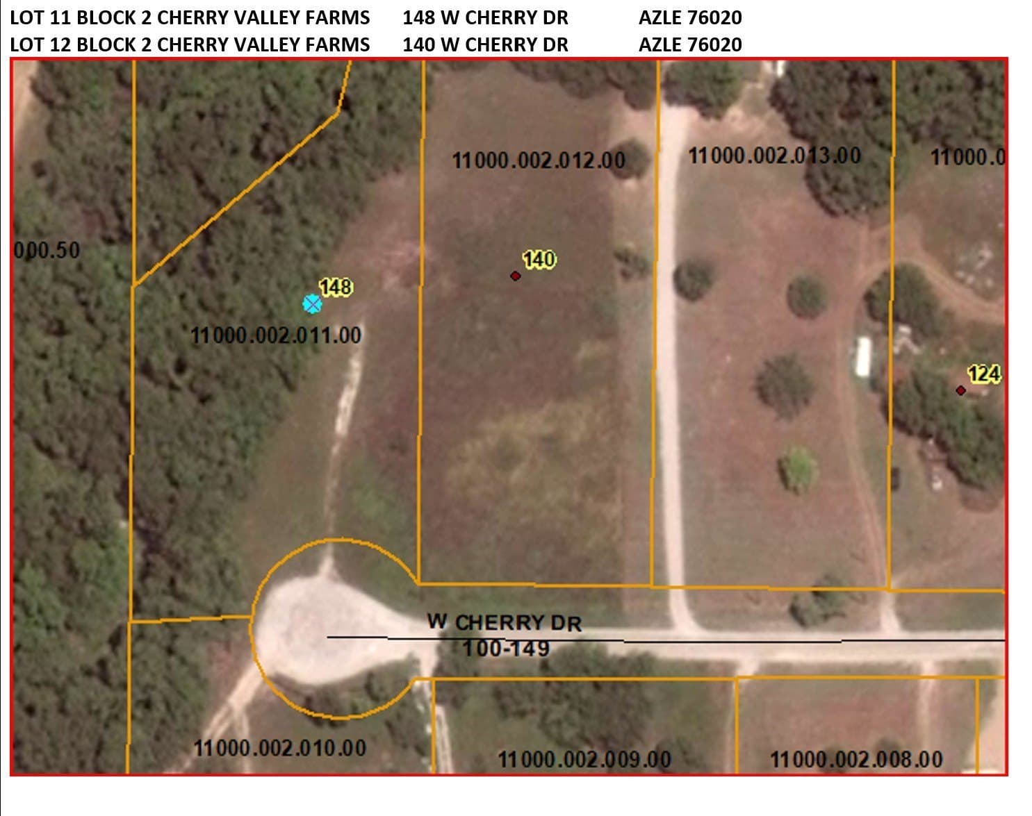 1.26 acres in Parker County