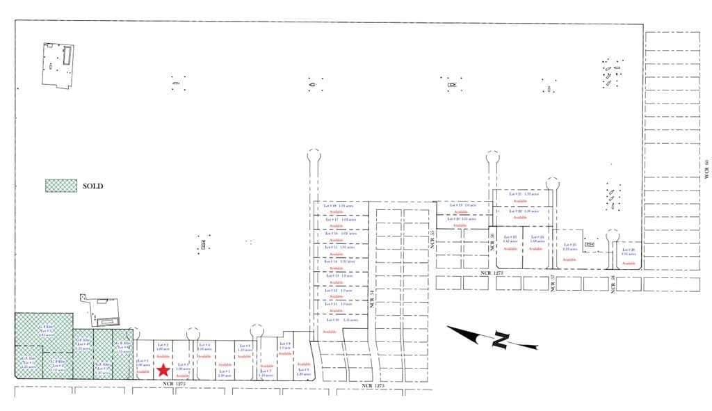 1 acres in Midland County