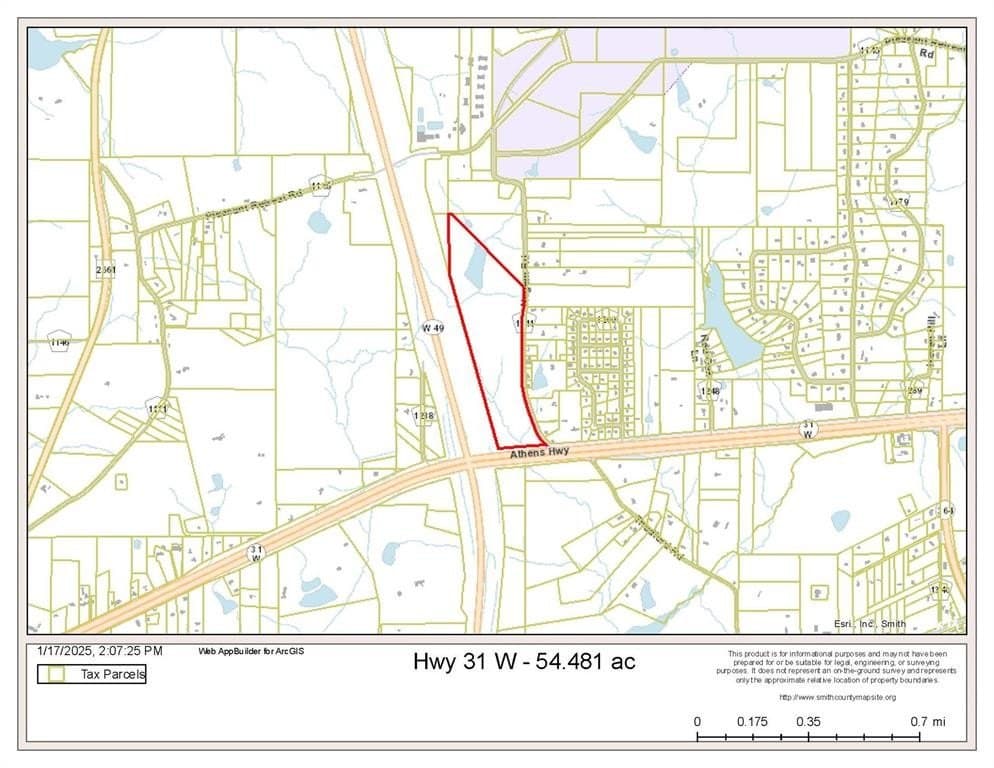 54.58 acres in Smith County gallery image 2