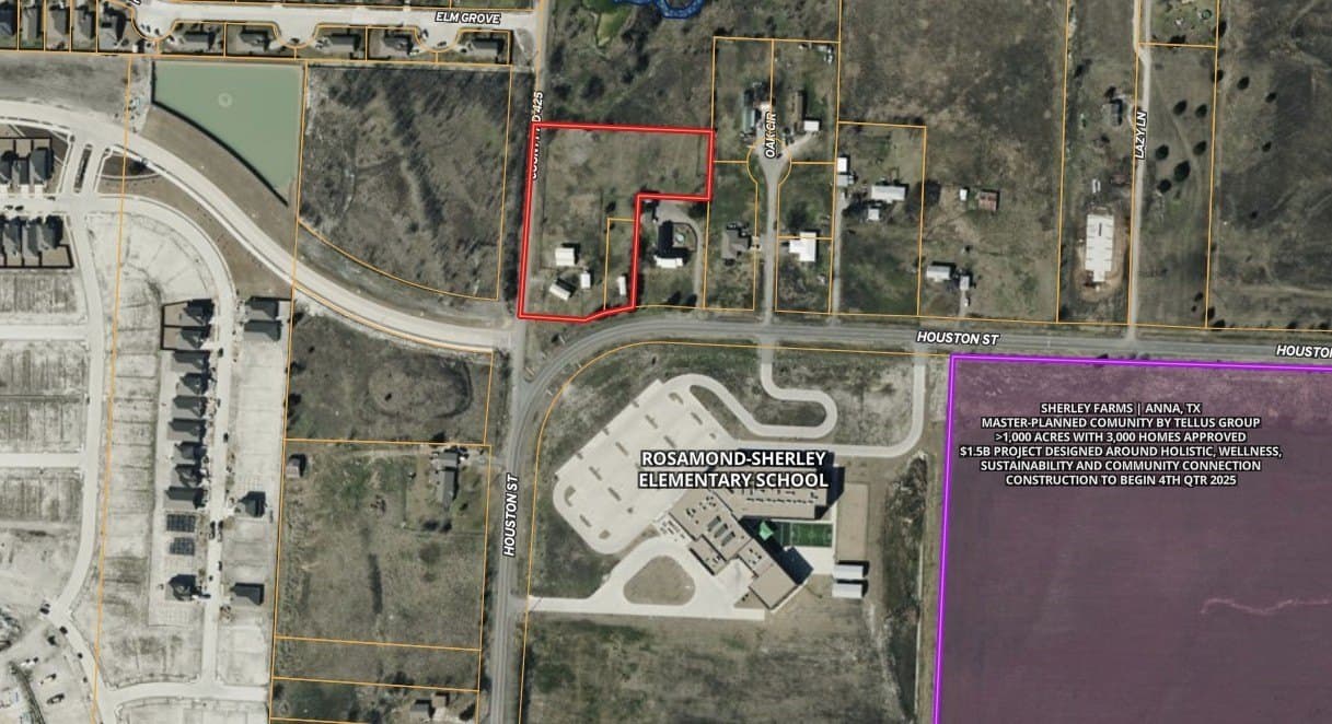 3 acres in Collin County