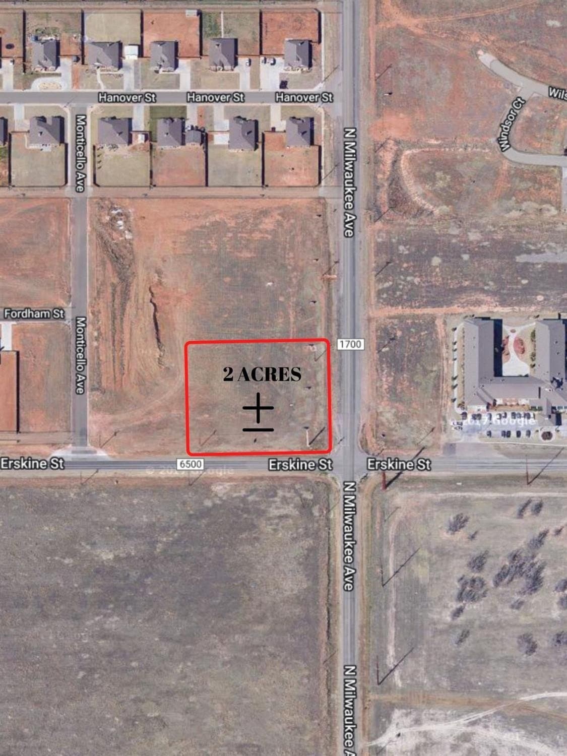 2 acres in Lubbock County
