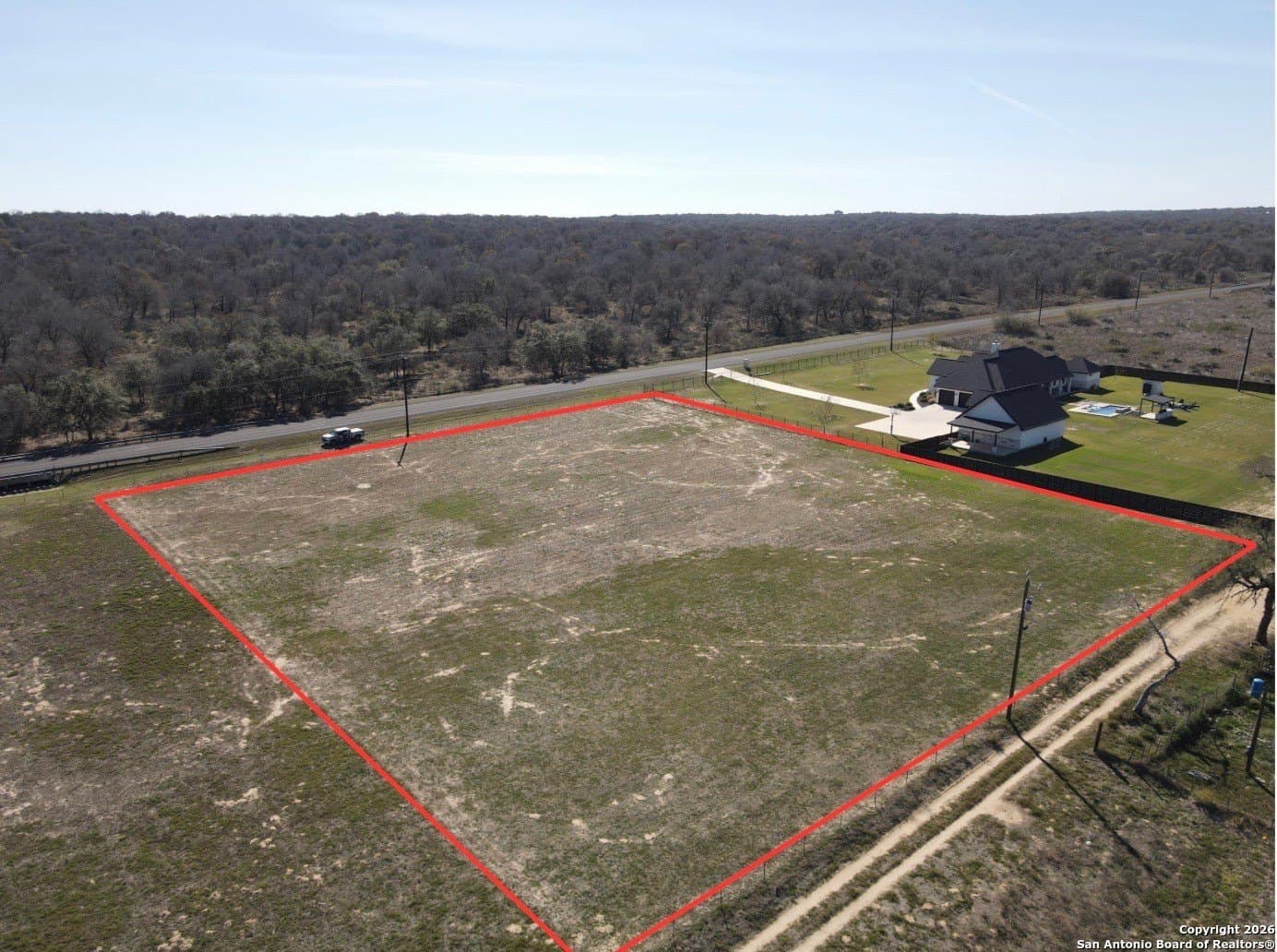 2 acres in Bexar County