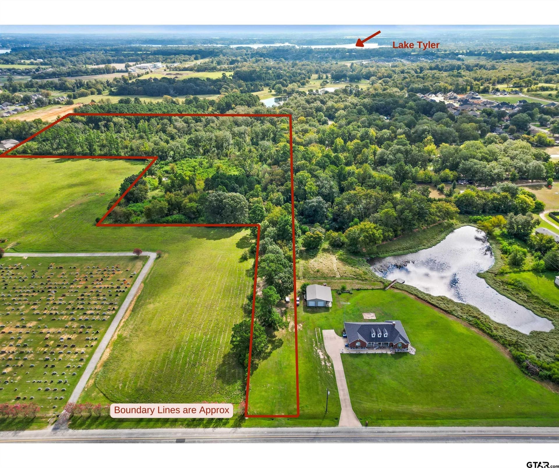 27.29 acres in Smith County