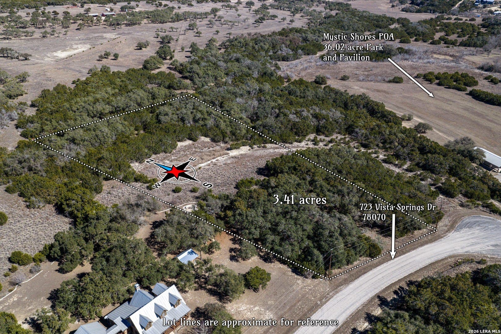 3.41 acres in Comal County