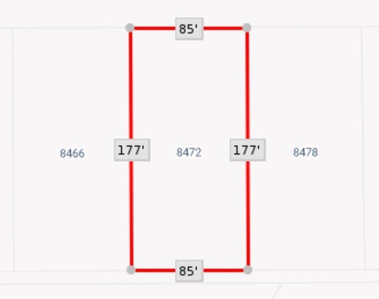 0.34 acres in Dallas County