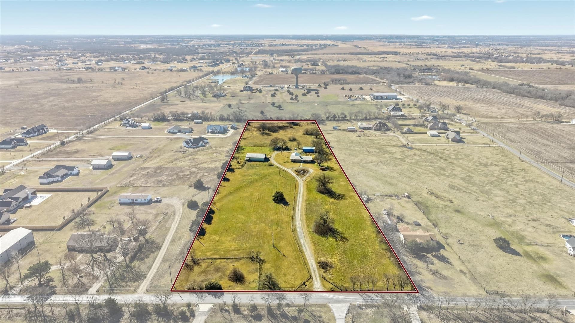 10 acres in Grayson County