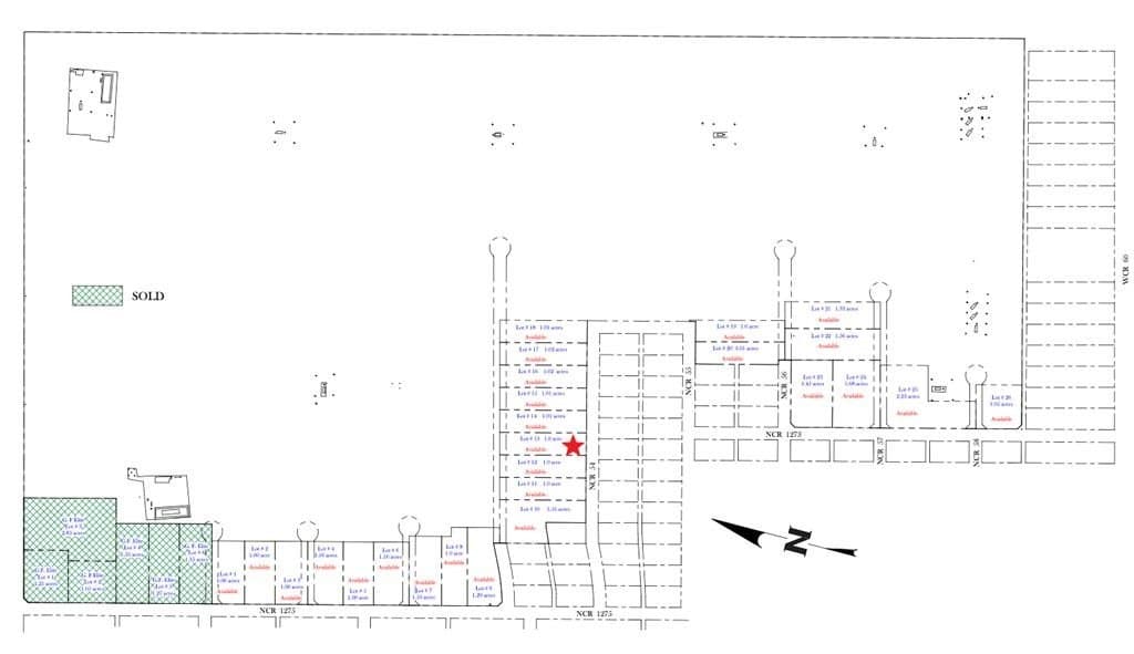 1 acres in Midland County