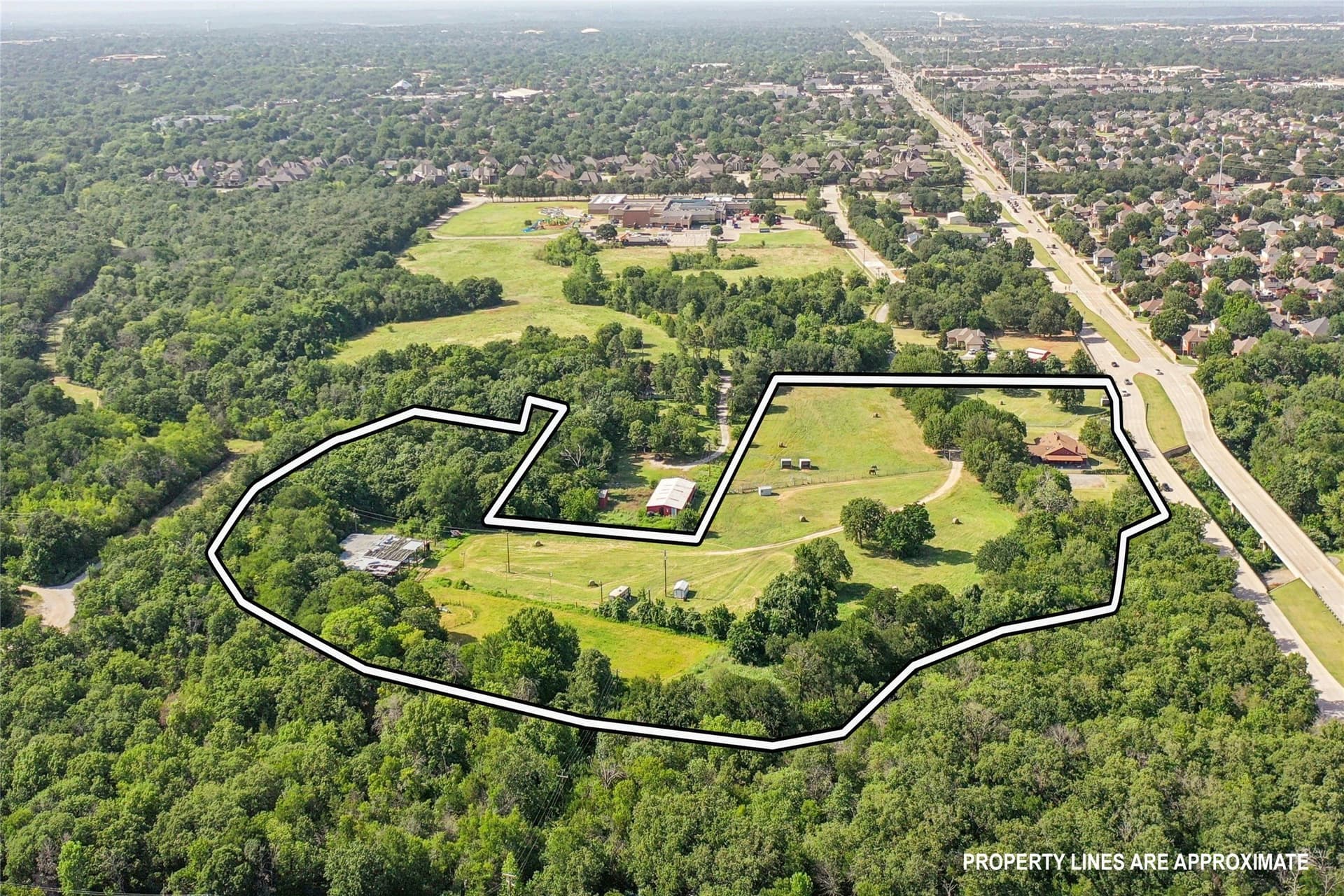 13.25 acres in Denton County