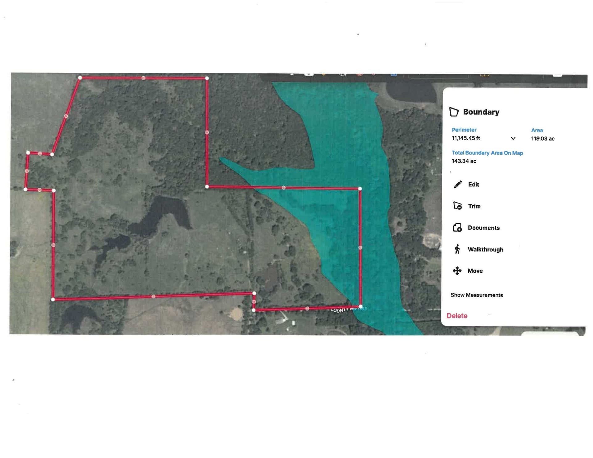 119.64 acres in Hopkins County
