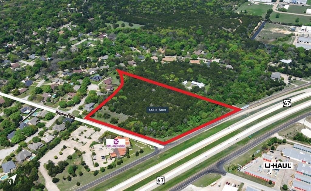 6.65 acres in Dallas County