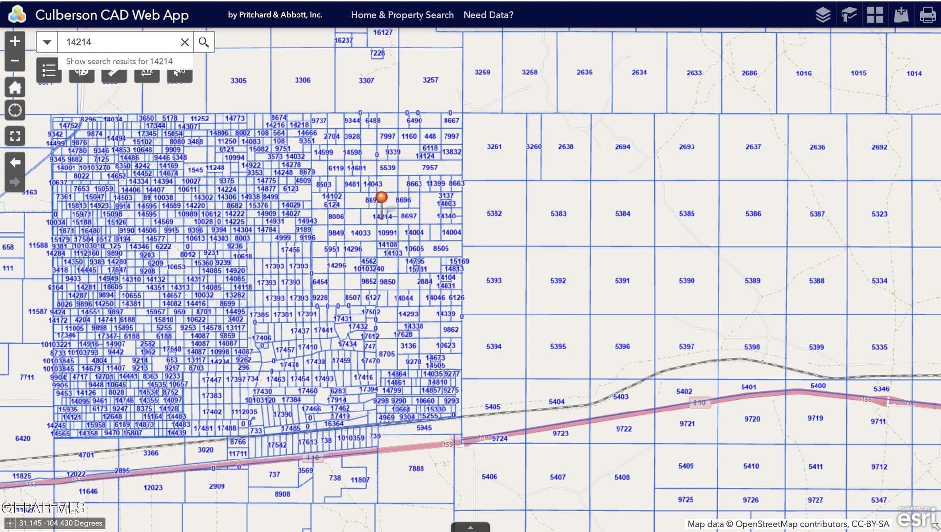 24.58 acres in Culberson County