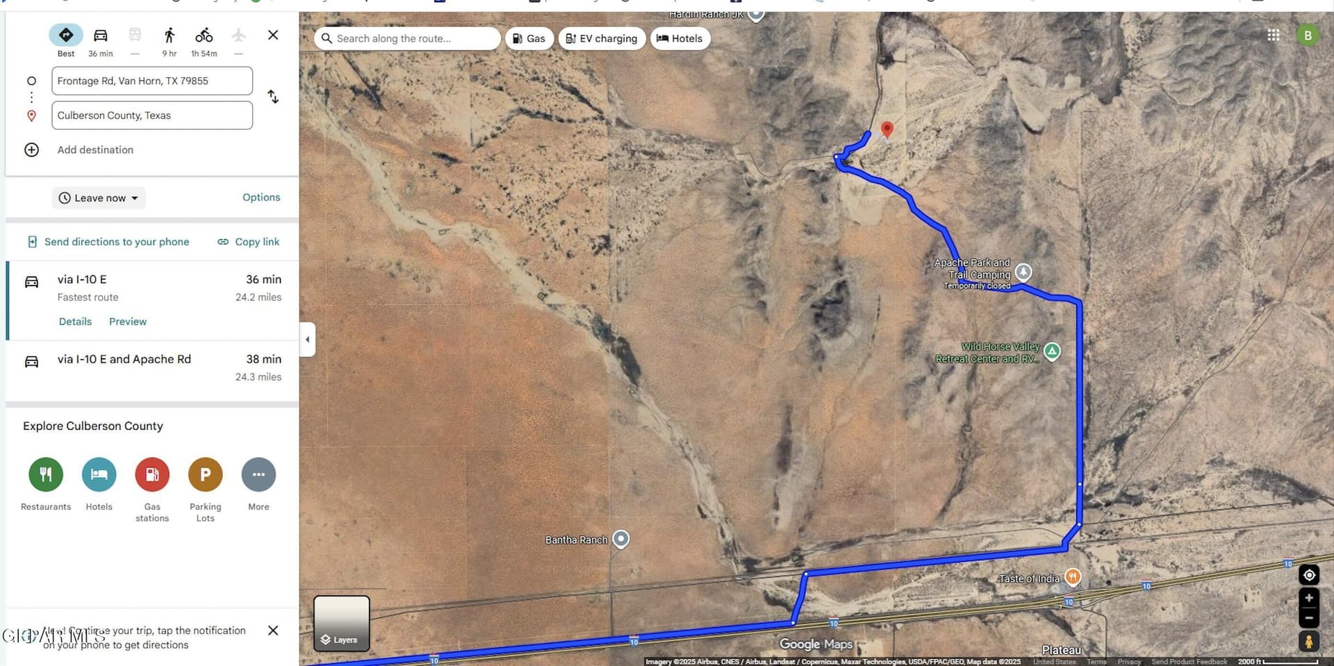 24.58 acres in Culberson County gallery image 4