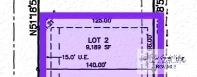 0.21 acres in CAMERON County