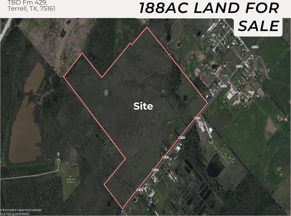 186.5 acres in Kaufman County