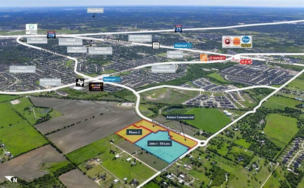 18.53 acres in Johnson County