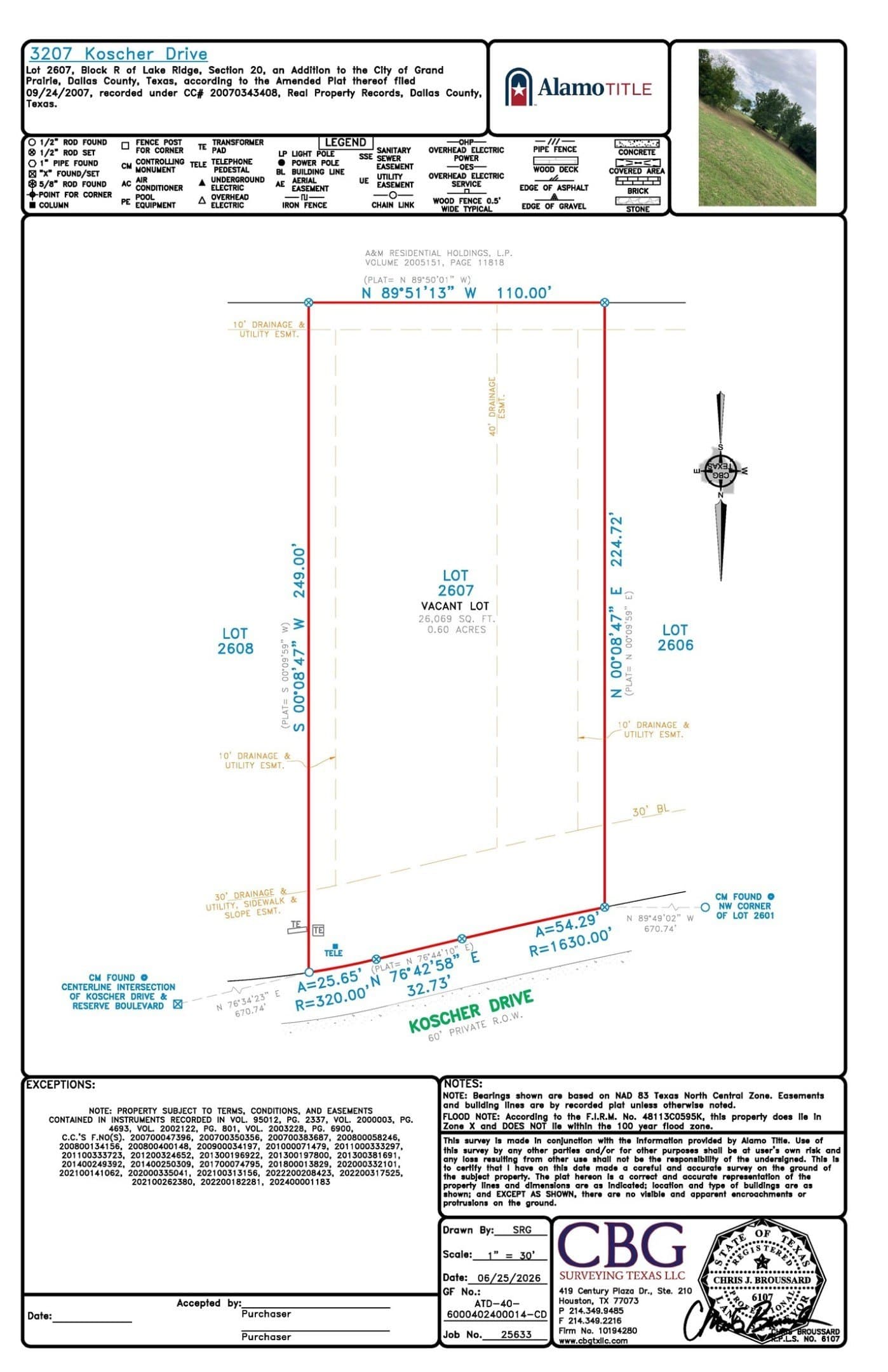0.6 acres in Dallas County