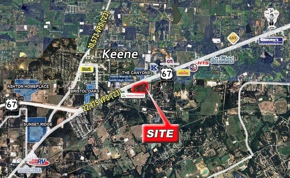 22.94 acres in Johnson County