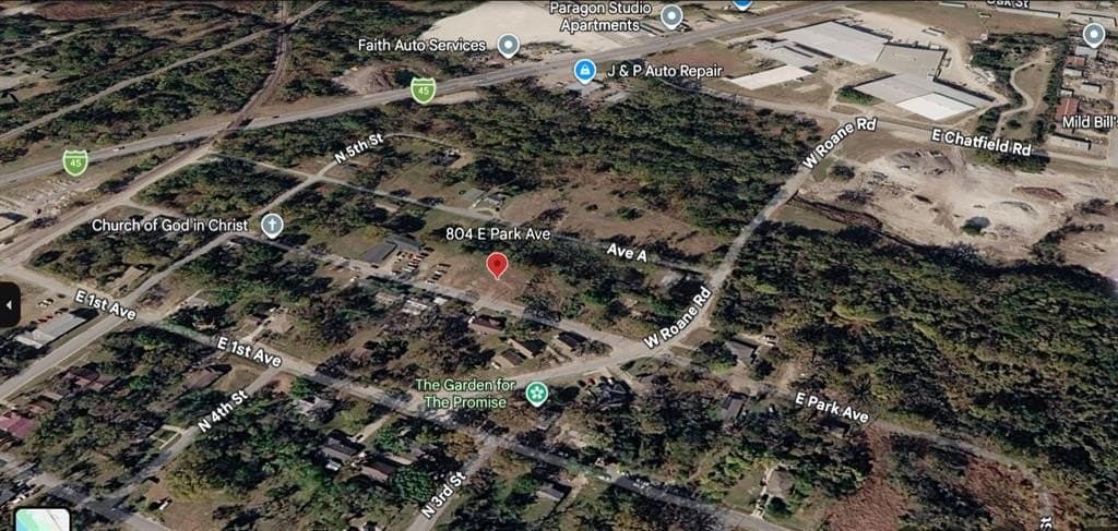 0.3 acres in Navarro County