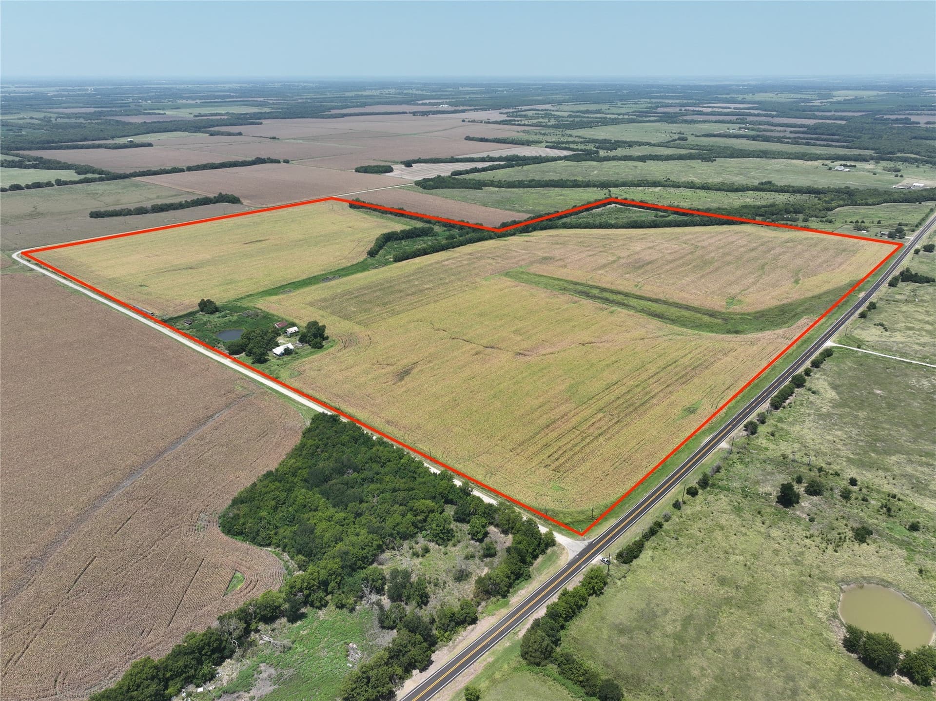 370.85 acres in Lamar County