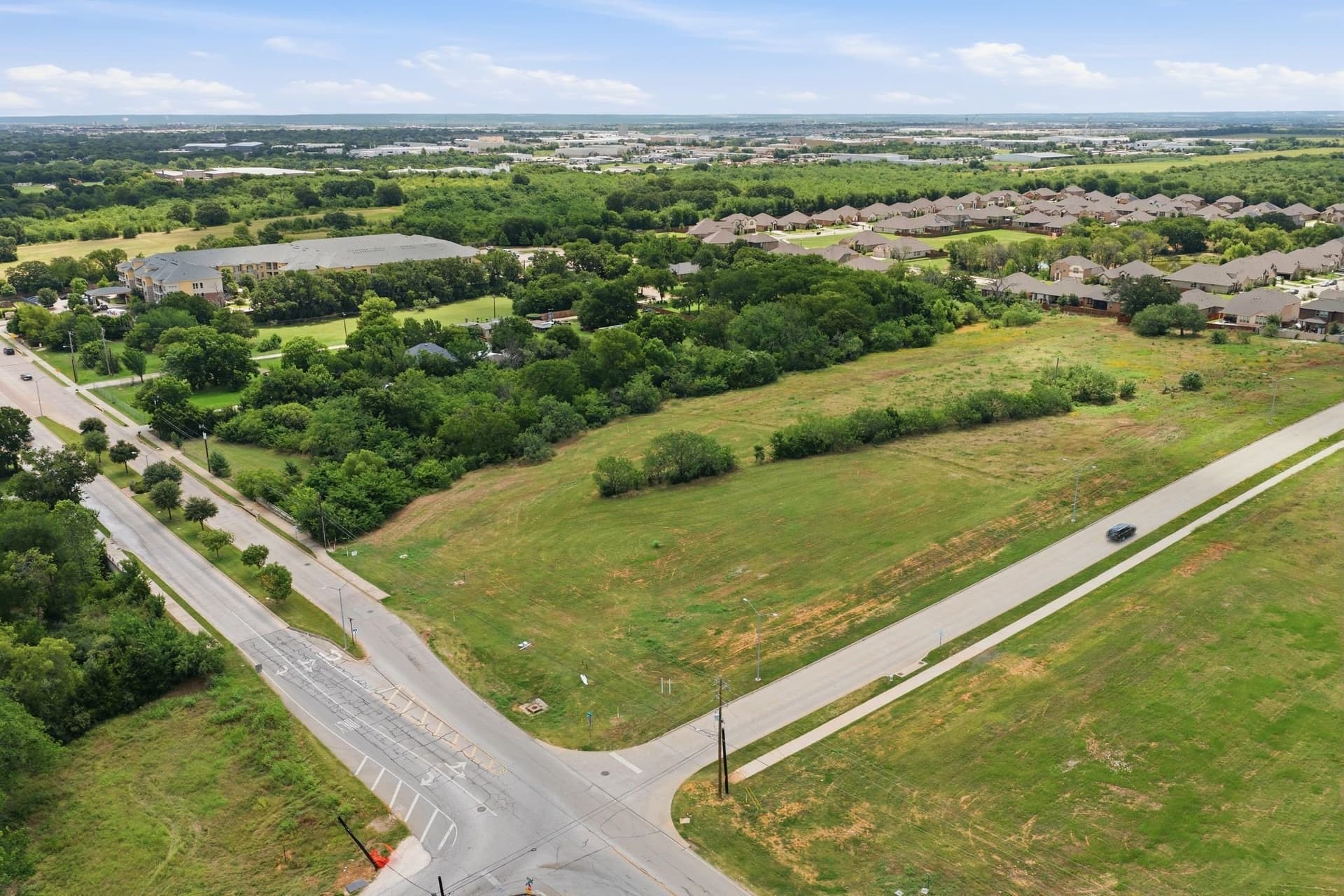 3 acres in Tarrant County