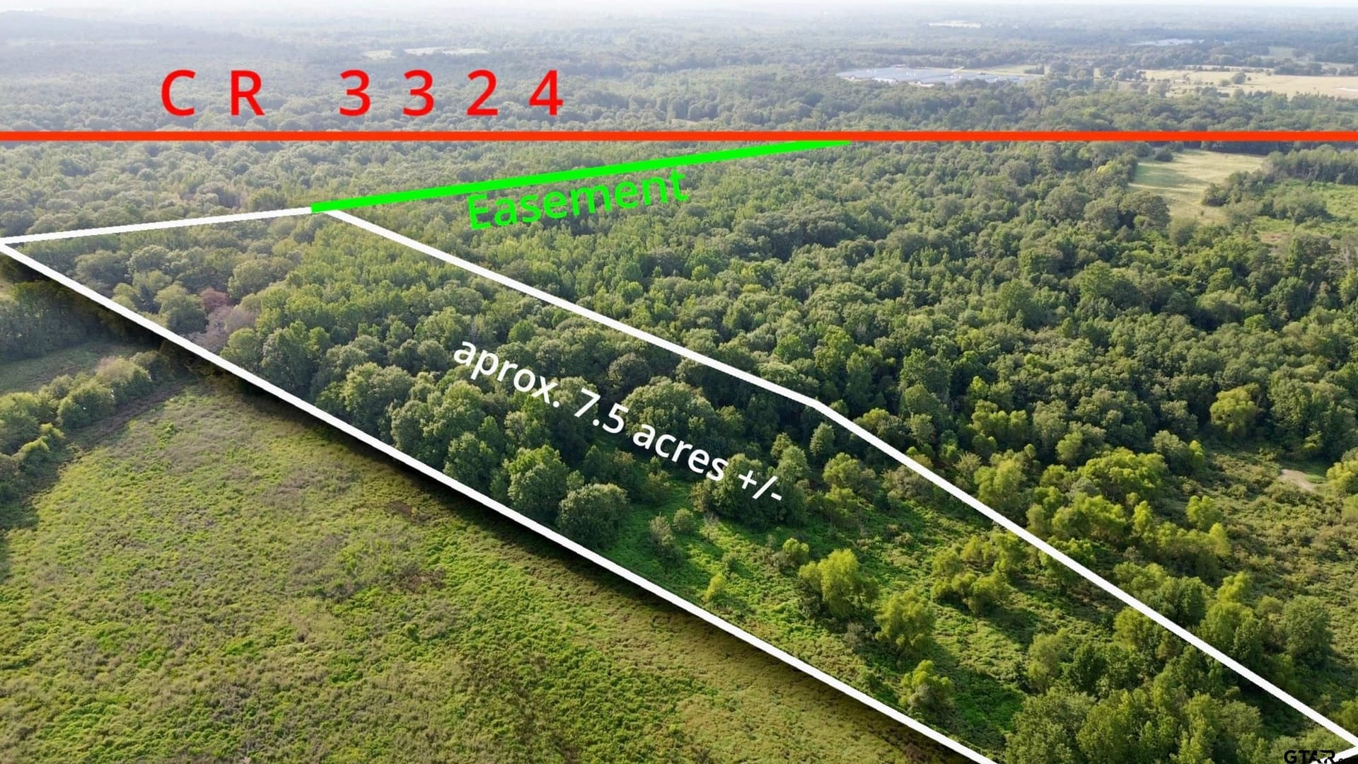 8.1 acres in Camp County