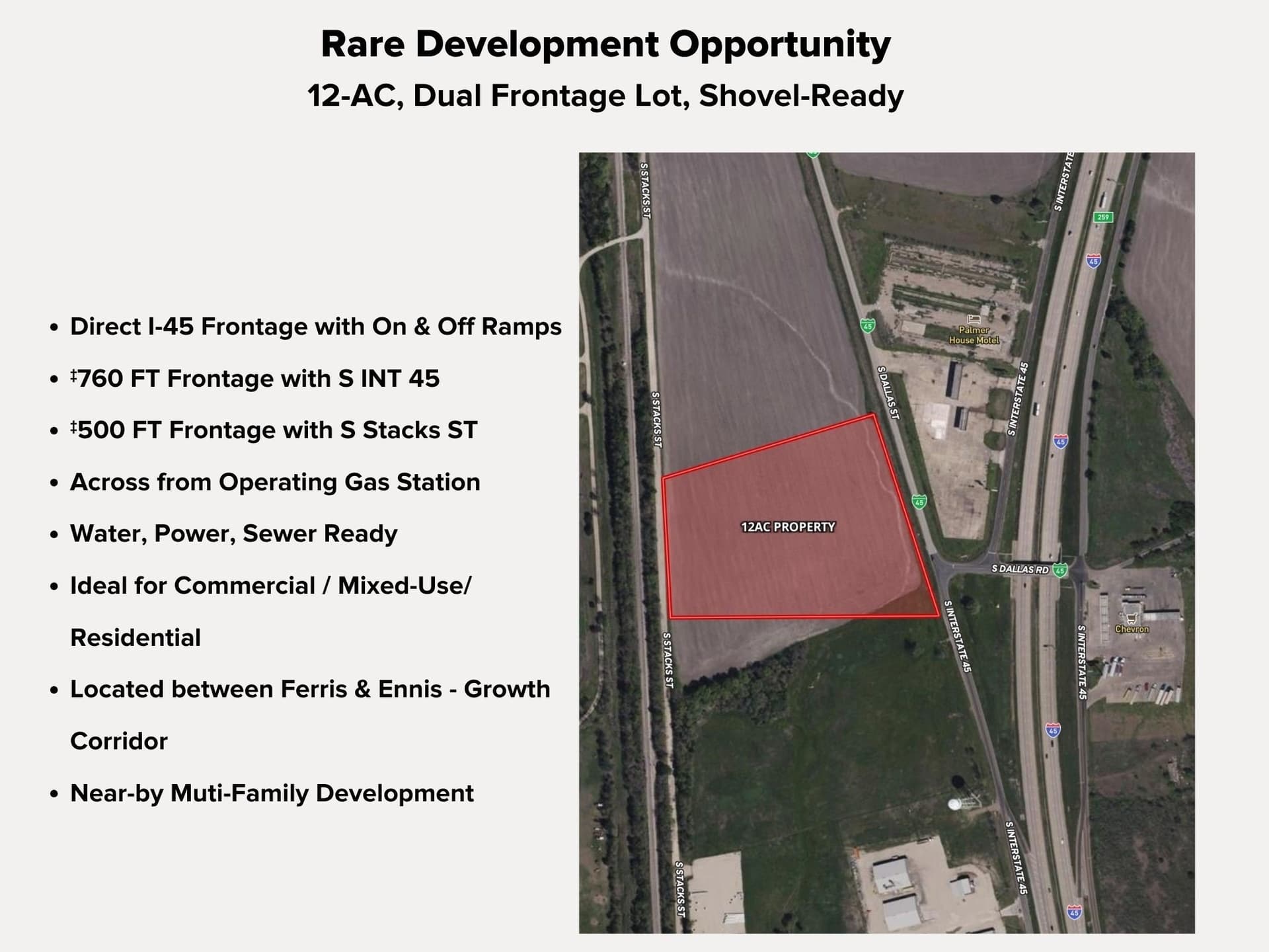 12 acres in Ellis County