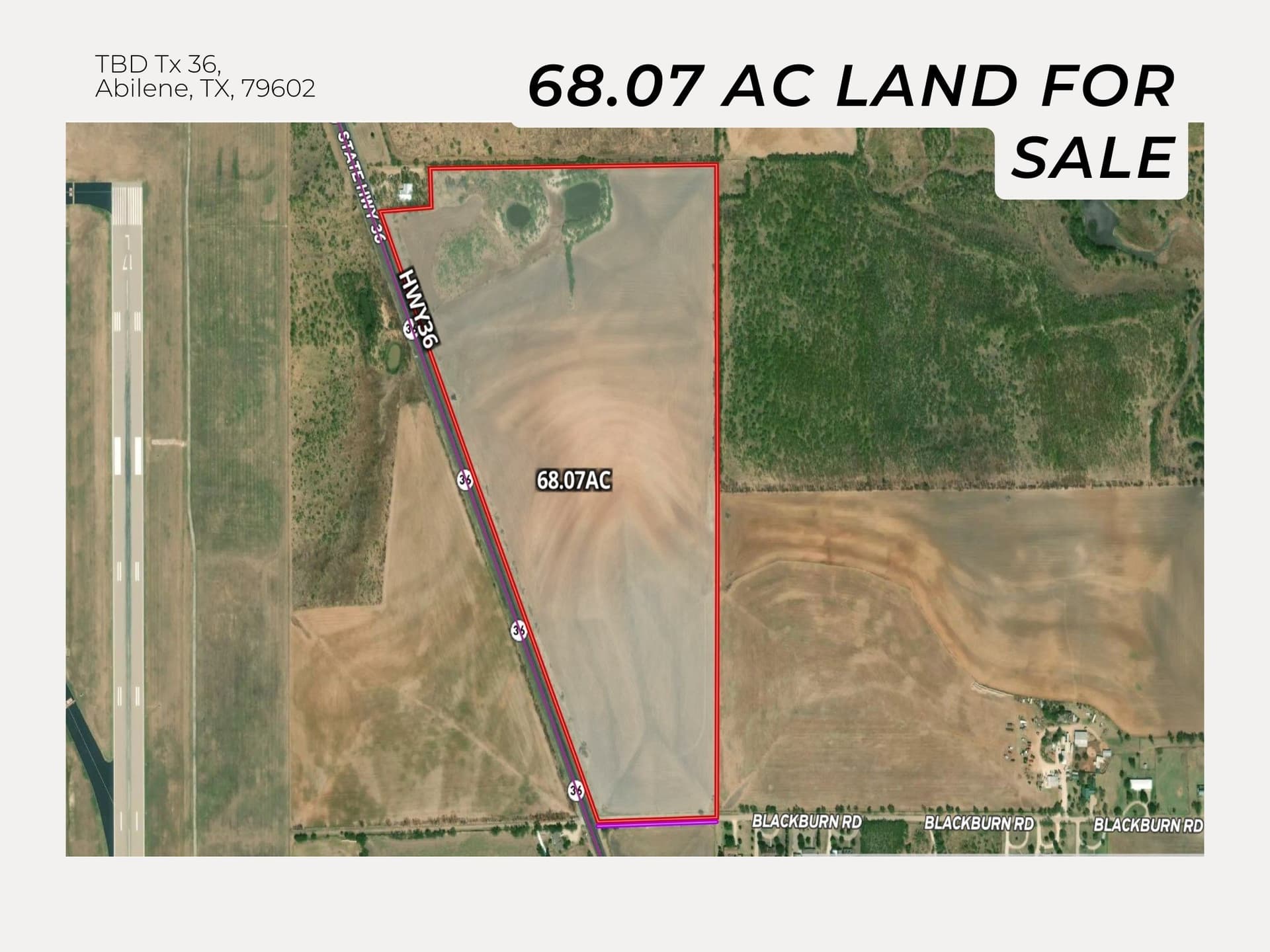 68.07 acres in Taylor County