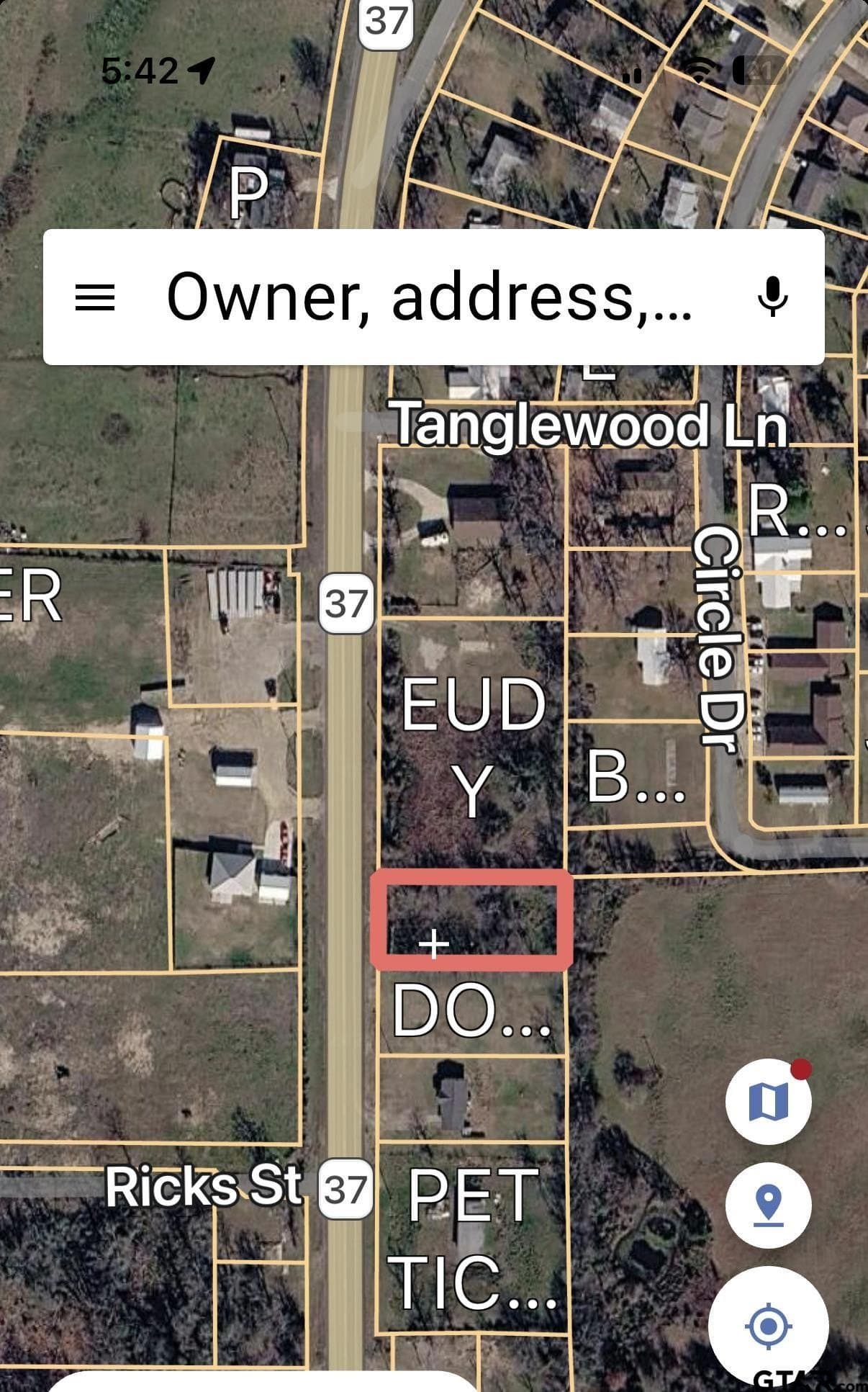 0.5 acres in Red River County
