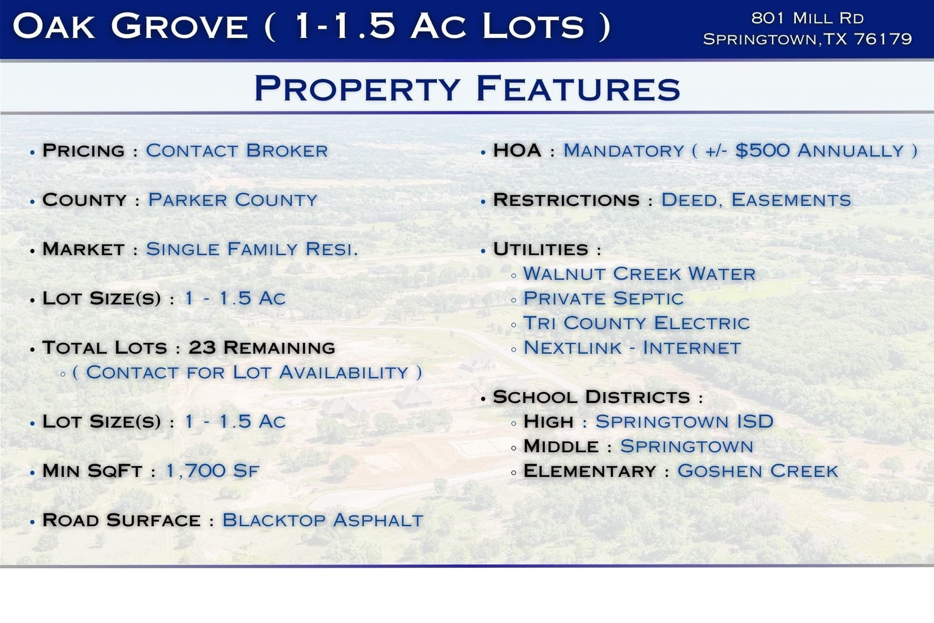 1.33 acres in Parker County gallery image 3
