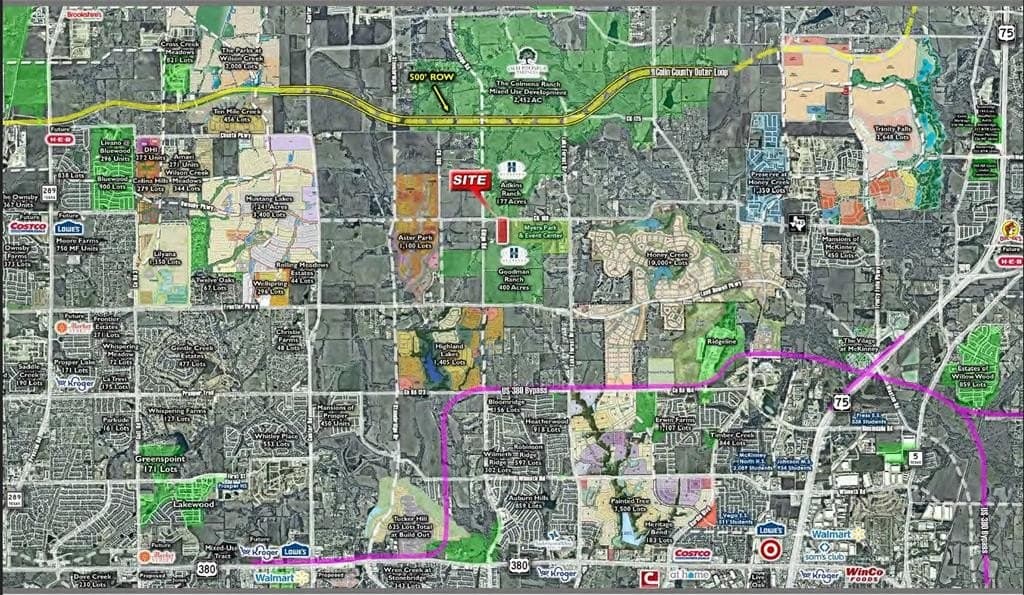 20.38 acres in Collin County