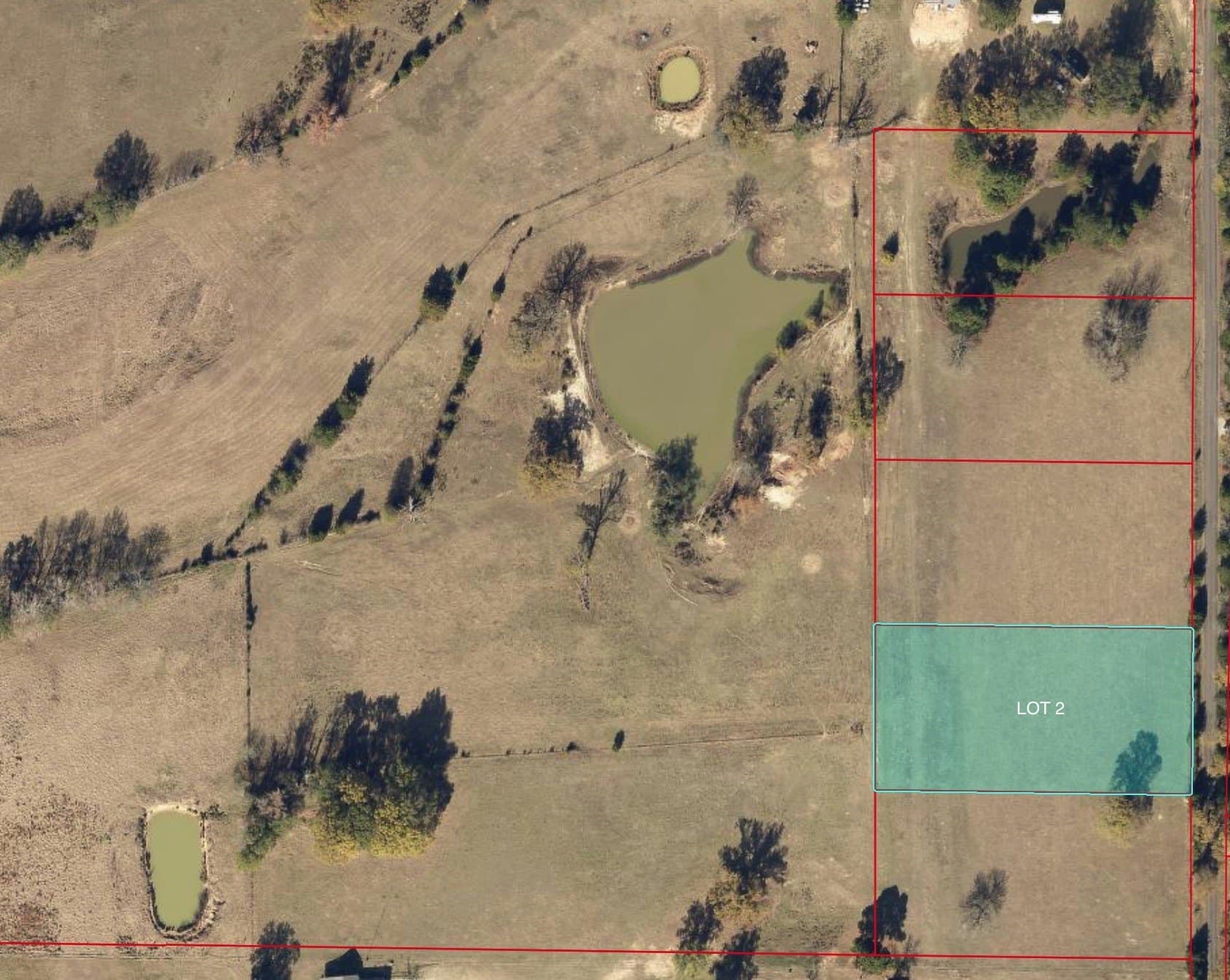 2 acres in Rains County