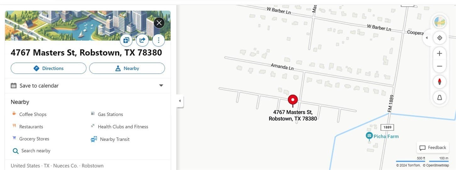 0.53 acres in Nueces County