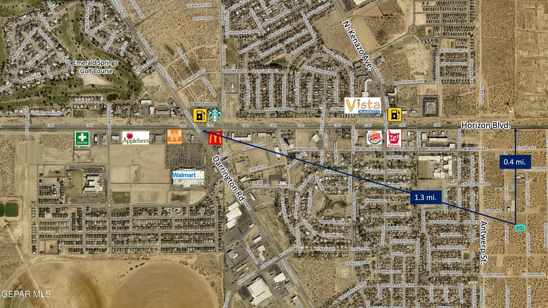 0.5 acres in El Paso County featured view