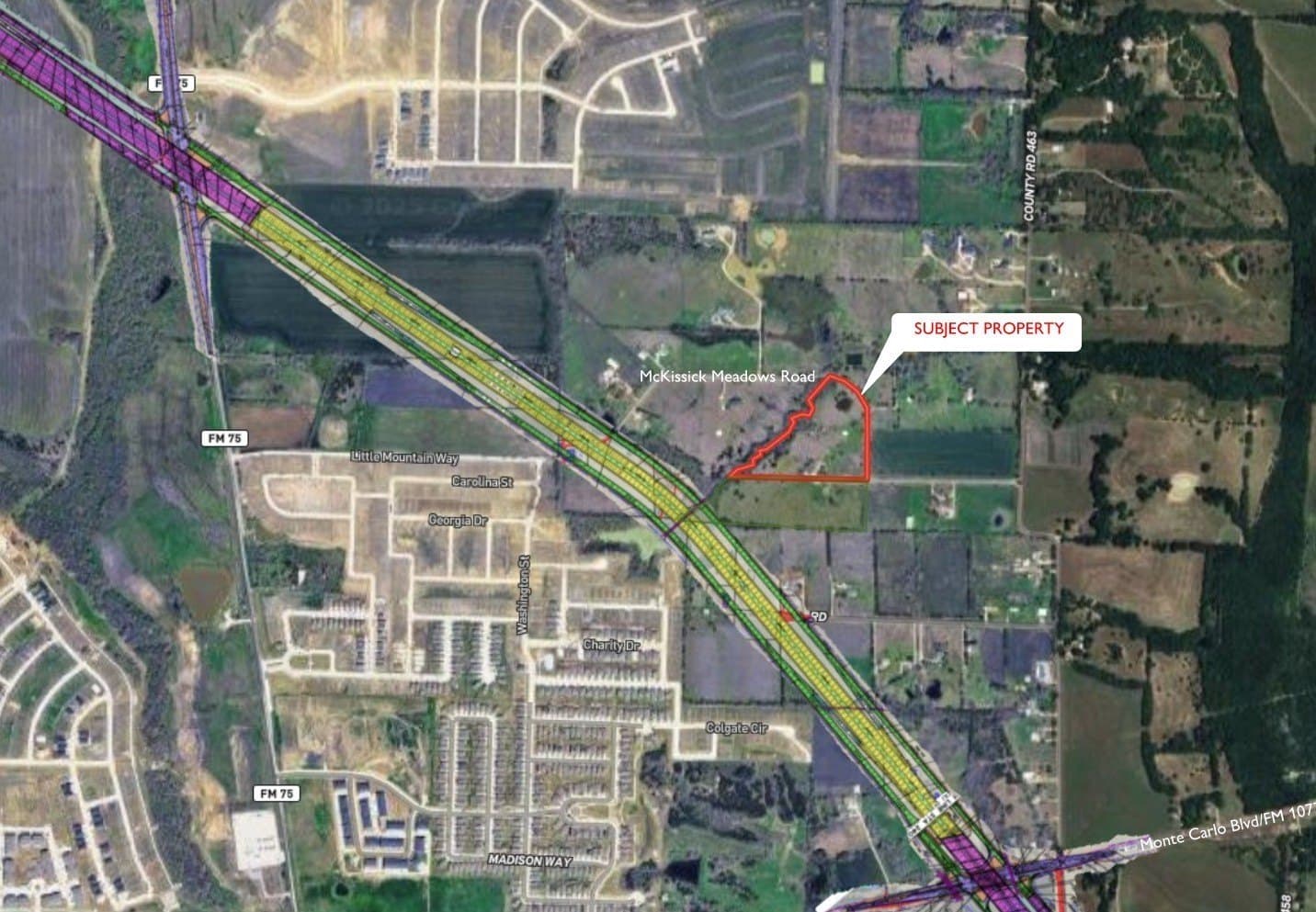 10 acres in Collin County