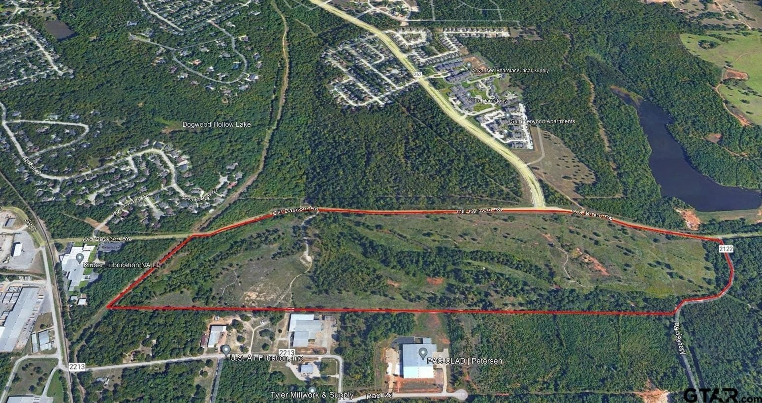 132.74 acres in Smith County