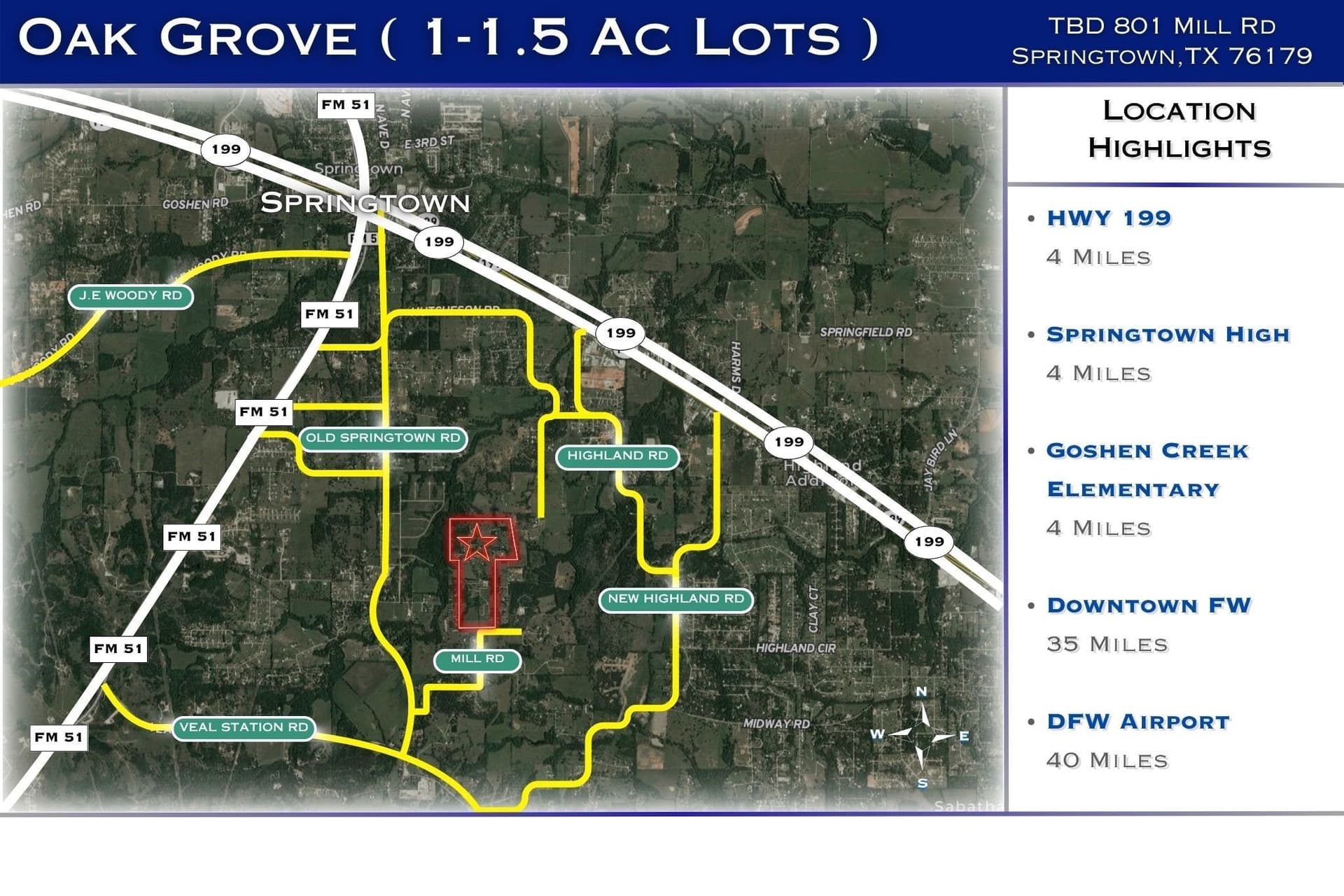 1 acres in Parker County featured view