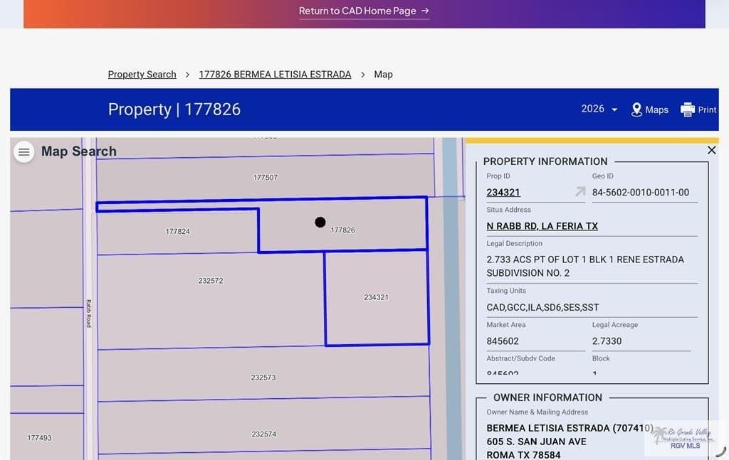 5 acres in CAMERON County