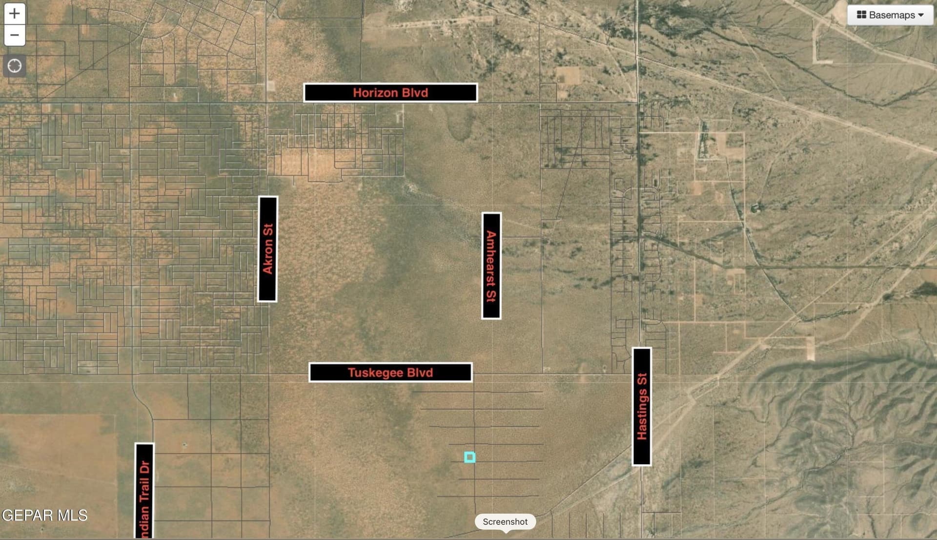 2.5 acres in El Paso County
