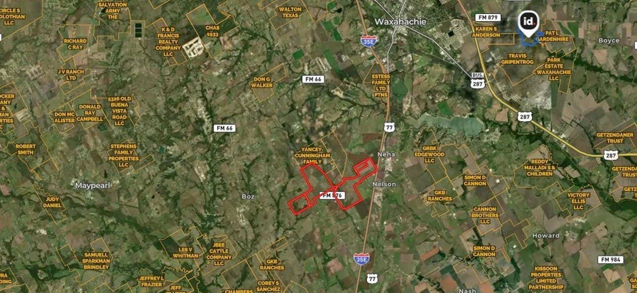 2 acres in Ellis County