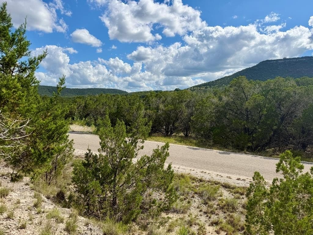 3.42 acres in Bandera County