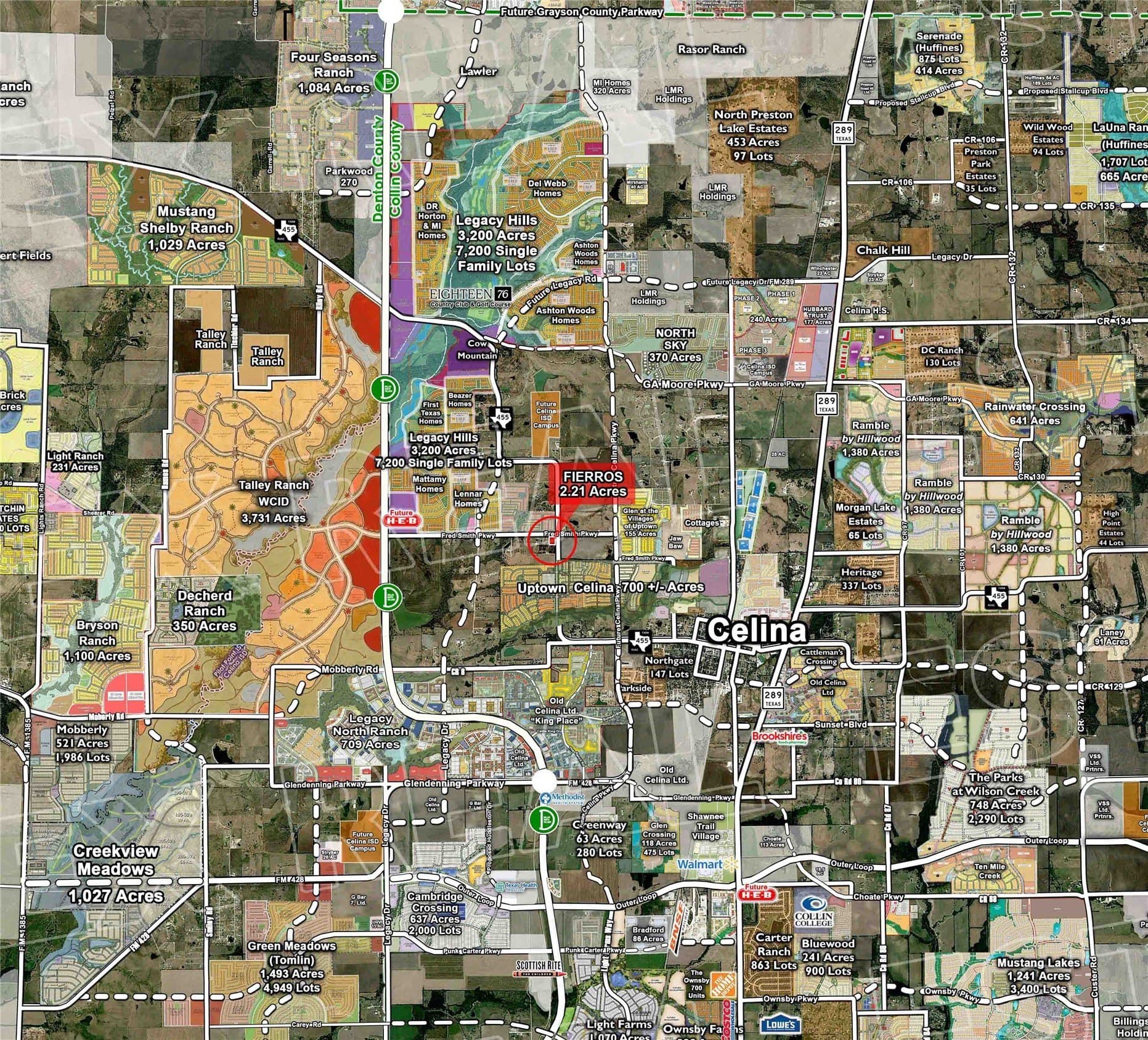 2.21 acres in Collin County