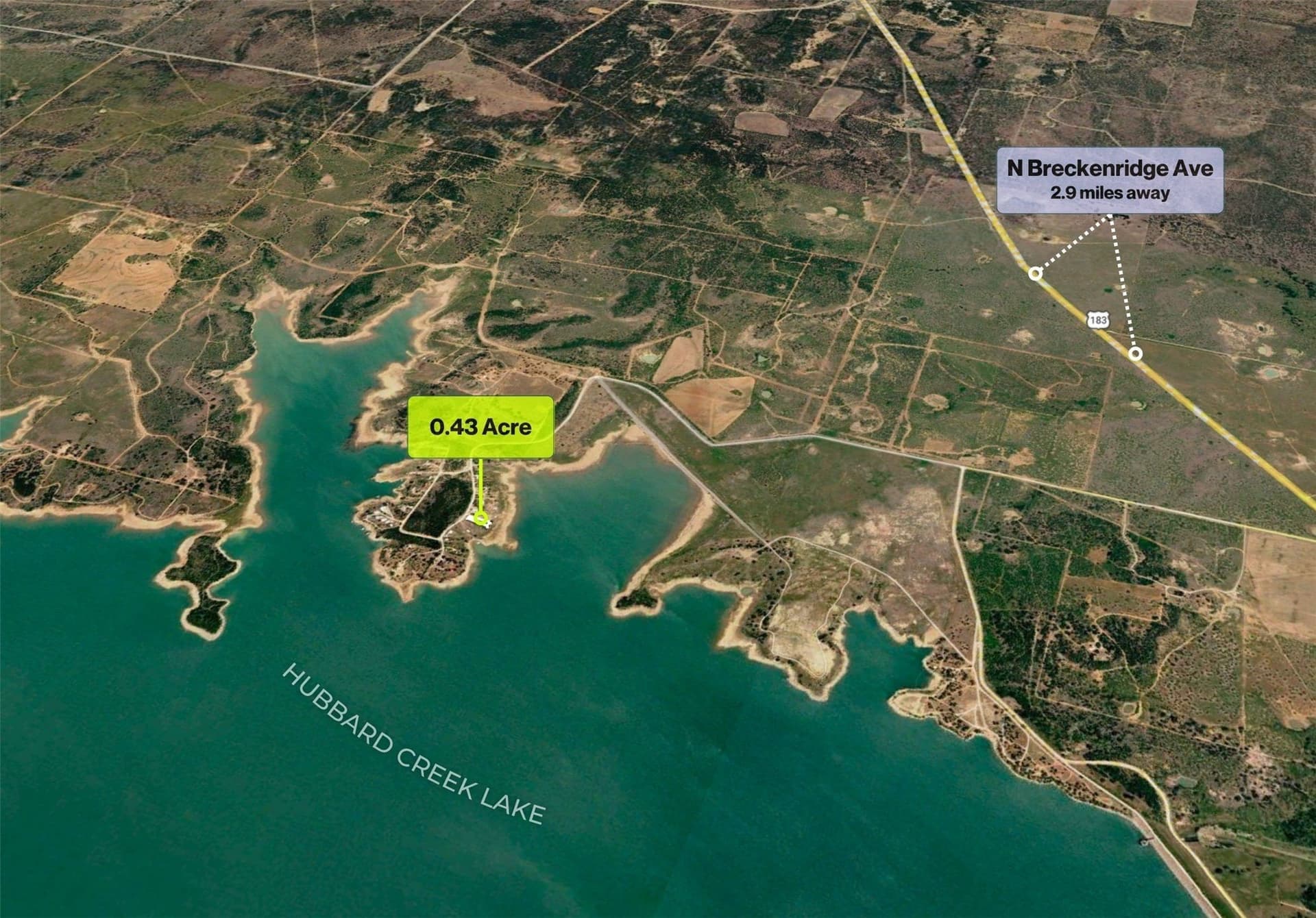 0.43 acres in Stephens County - photo 3