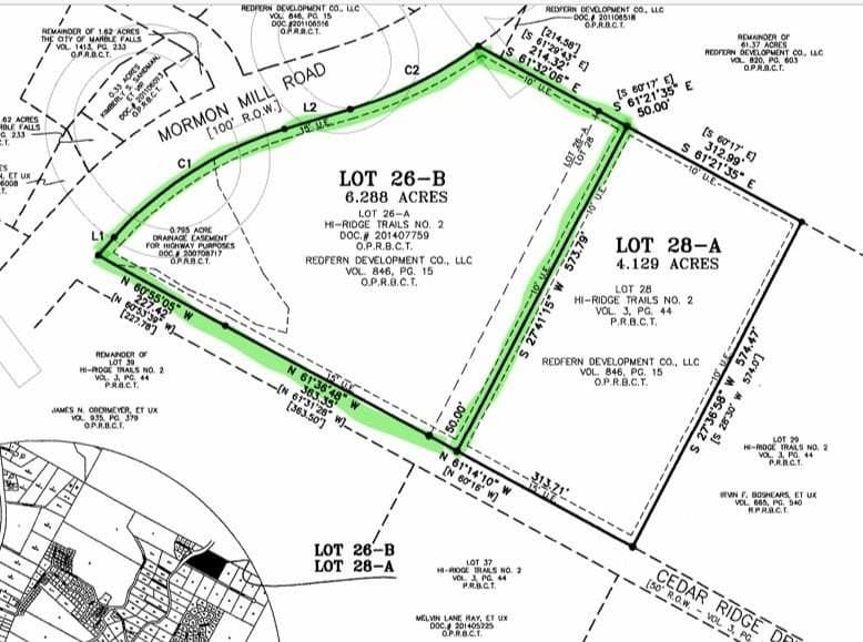 6.3 acres in Burnet County featured view