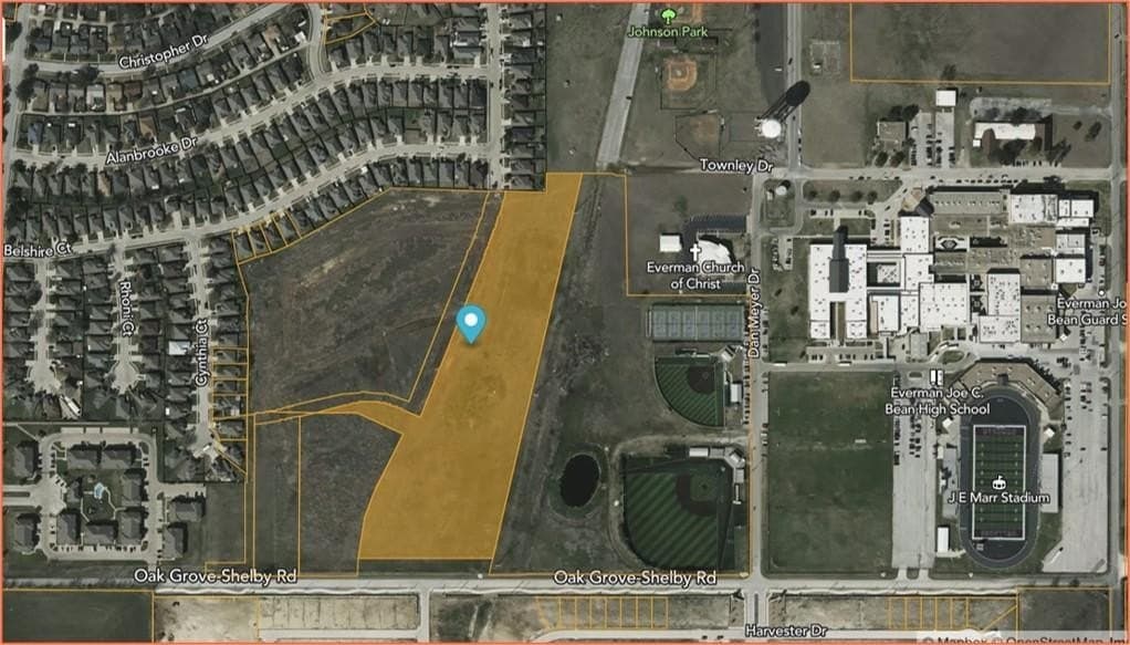 10.14 acres in Tarrant County