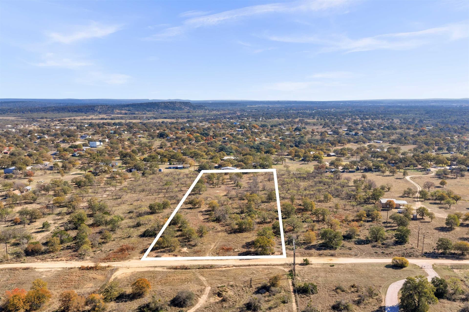 4.5 acres in Burnet County
