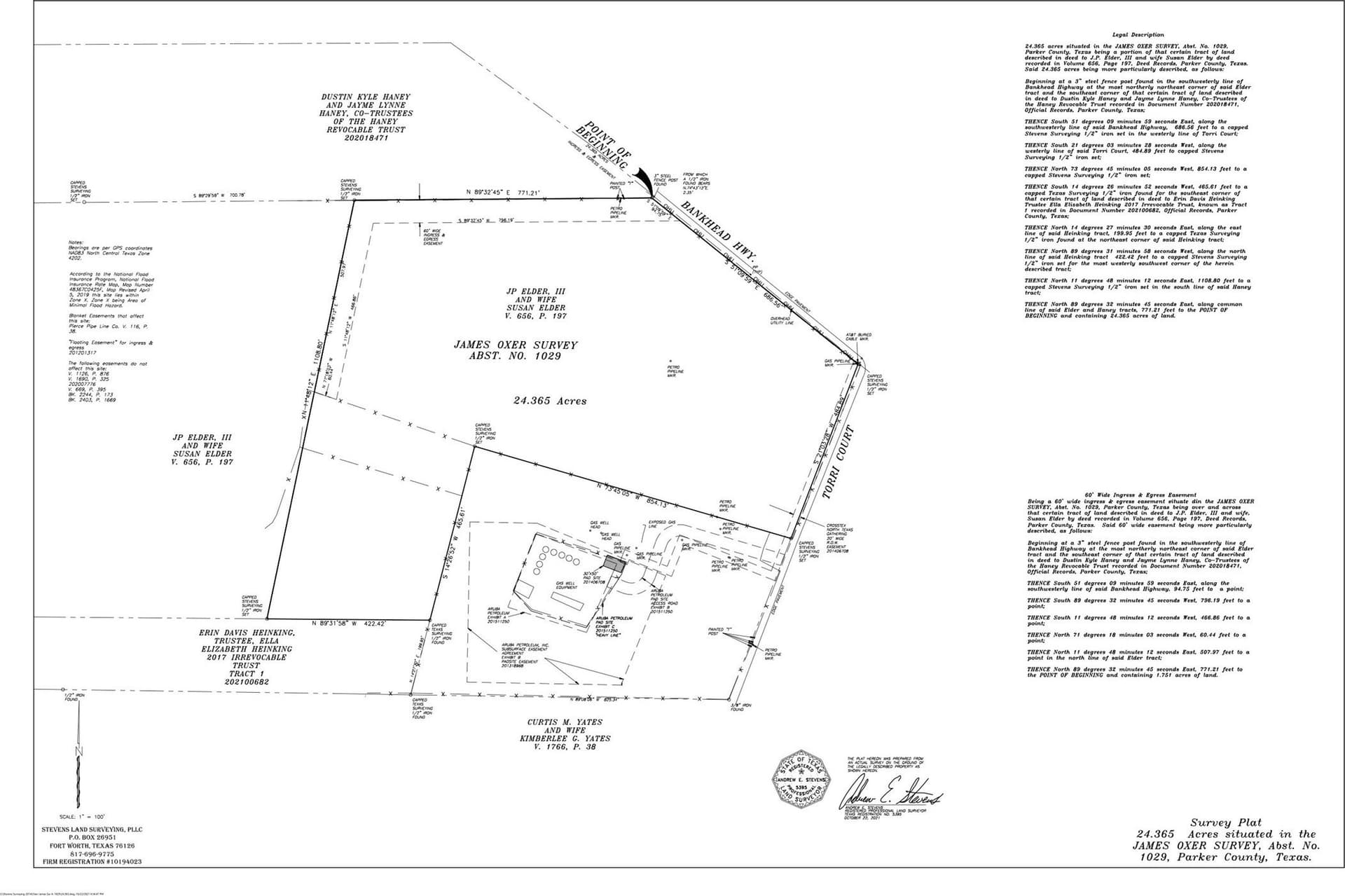 24.37 acres in Parker County